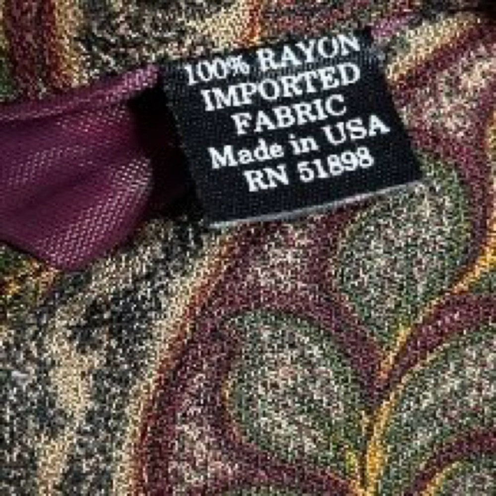 VTG‎ Compagnie generale aeropostale tie Measures Approx 60” x 4” Big and tall - Picture 3 of 3